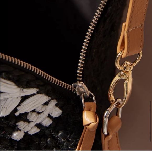 Anthropologie garden raffia crossbody NWT - Picture 8 of 10